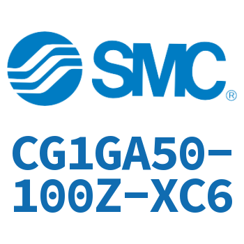 Rodless side flange type standard cylinder-CG1GA50-100Z-XC6