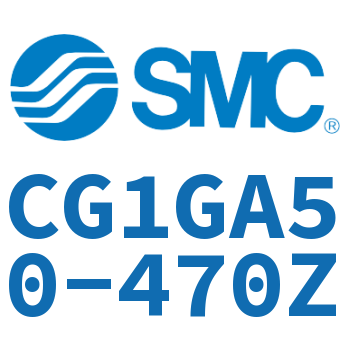 Rodless side flange type standard cylinder-CG1GA50-470Z