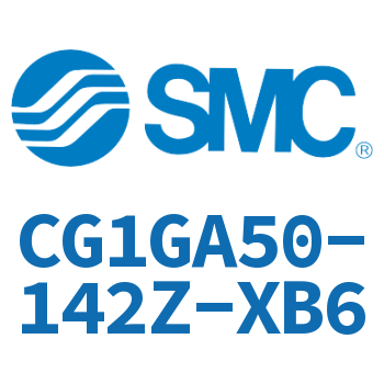 Rodless side flange type standard cylinder-CG1GA50-142Z-XB6