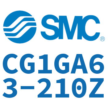 Rodless side flange type standard cylinder-CG1GA63-210Z
