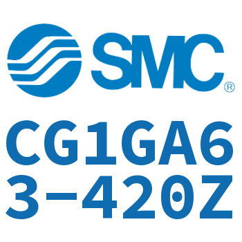 Rodless side flange type standard cylinder-CG1GA63-420Z