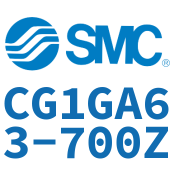 Rodless side flange type standard cylinder-CG1GA63-700Z