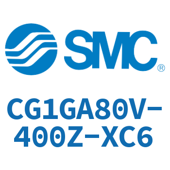 Rodless side flange type standard cylinder-CG1GA80V-400Z-XC6