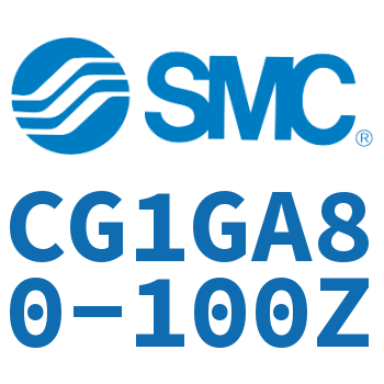 Rodless side flange type standard cylinder-CG1GA80-100Z
