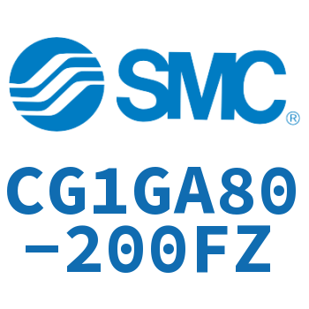 Rodless side flange type standard cylinder-CG1GA80-200FZ