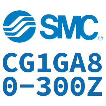 Rodless side flange type standard cylinder-CG1GA80-300Z