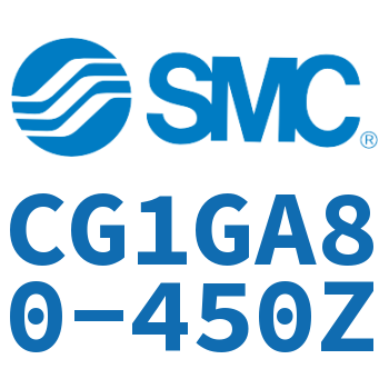 Rodless side flange type standard cylinder-CG1GA80-450Z