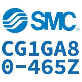 Rodless side flange type standard cylinder-CG1GA80-465Z