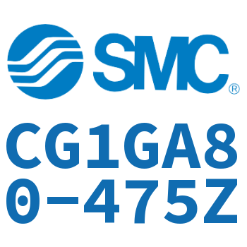 Rodless side flange type standard cylinder-CG1GA80-475Z