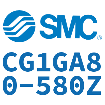 Rodless side flange type standard cylinder-CG1GA80-580Z