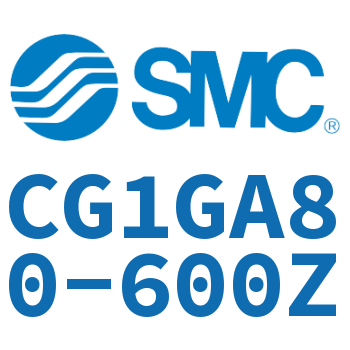 Rodless side flange type standard cylinder-CG1GA80-600Z