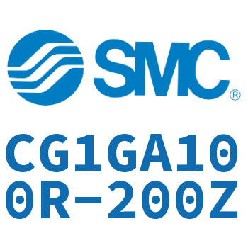 Rodless side flange type standard cylinder-CG1GA100R-200Z