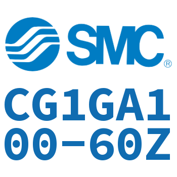 Rodless side flange type standard cylinder-CG1GA100-60Z