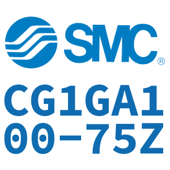 Rodless side flange type standard cylinder-CG1GA100-75Z
