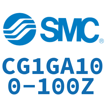 Rodless side flange type standard cylinder-CG1GA100-100Z