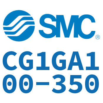 Rodless side flange type standard cylinder-CG1GA100-350