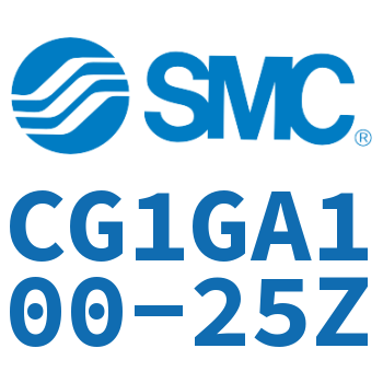 Rodless side flange type standard cylinder-CG1GA100-25Z