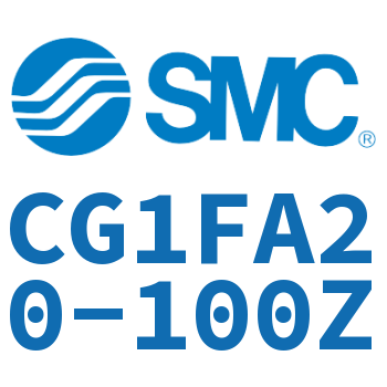 Rod side flange type standard cylinder-CG1FA20-100Z