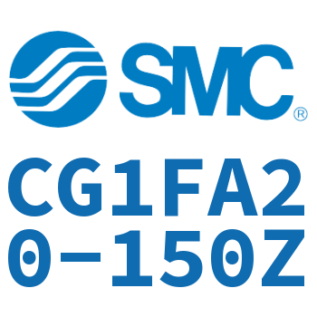 Rod side flange type standard cylinder-CG1FA20-150Z