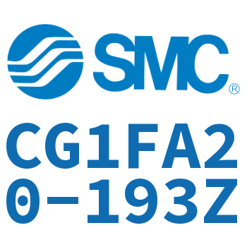 Rod side flange type standard cylinder-CG1FA20-193Z