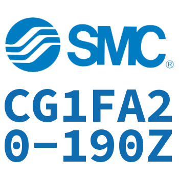 Rod side flange type standard cylinder-CG1FA20-190Z