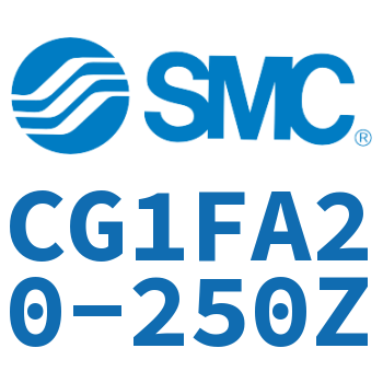 Rod side flange type standard cylinder-CG1FA20-250Z