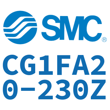 Rod side flange type standard cylinder-CG1FA20-230Z