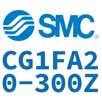 Rod side flange type standard cylinder-CG1FA20-300Z