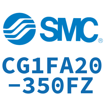 Rod side flange type standard cylinder-CG1FA20-350FZ