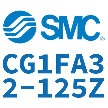 Rod side flange type standard cylinder-CG1FA32-125Z