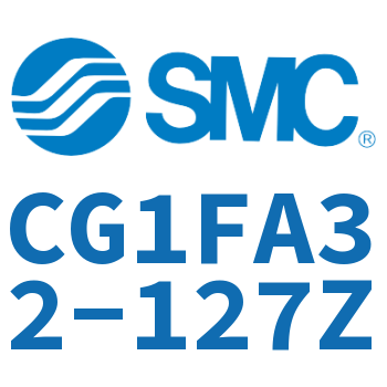 Rod side flange type standard cylinder-CG1FA32-127Z