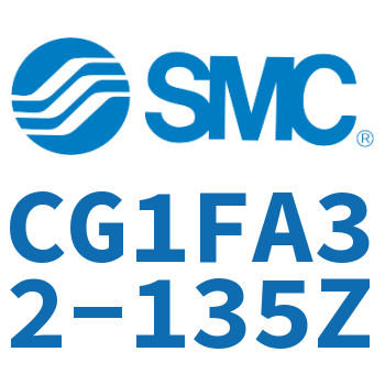 Rod side flange type standard cylinder-CG1FA32-135Z
