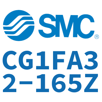 Rod side flange type standard cylinder-CG1FA32-165Z