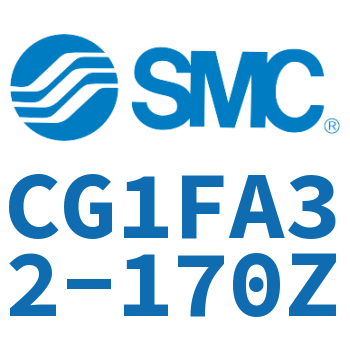 Rod side flange type standard cylinder-CG1FA32-170Z