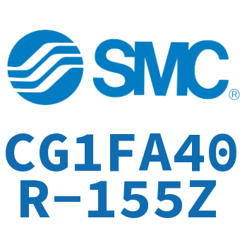 Rod side flange type standard cylinder-CG1FA40R-155Z