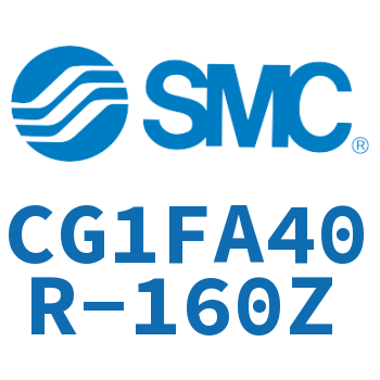Rod side flange type standard cylinder-CG1FA40R-160Z