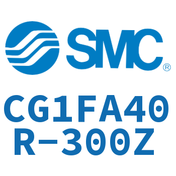 Rod side flange type standard cylinder-CG1FA40R-300Z