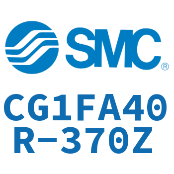 Rod side flange type standard cylinder-CG1FA40R-370Z