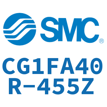 Rod side flange type standard cylinder-CG1FA40R-455Z