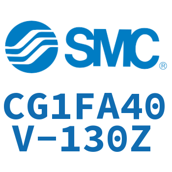 Rod side flange type standard cylinder-CG1FA40V-130Z