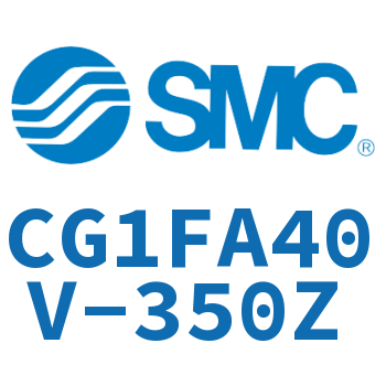 Rod side flange type standard cylinder-CG1FA40V-350Z