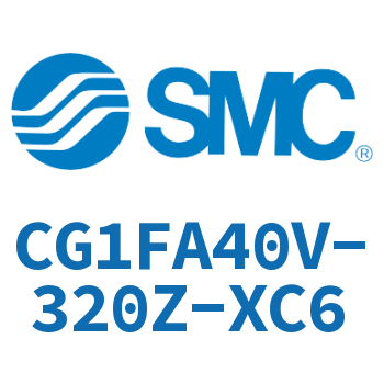 Rod side flange type standard cylinder-CG1FA40V-320Z-XC6