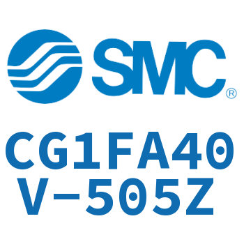 Rod side flange type standard cylinder-CG1FA40V-505Z