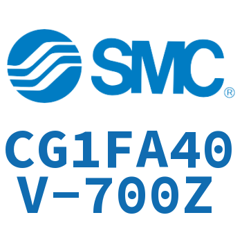 Rod side flange type standard cylinder-CG1FA40V-700Z