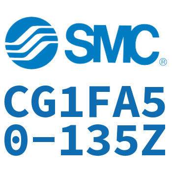 Rod side flange type standard cylinder-CG1FA50-135Z