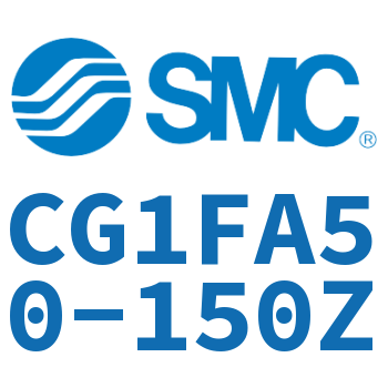 Rod side flange type standard cylinder-CG1FA50-150Z