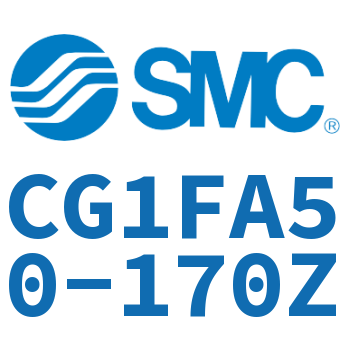 Rod side flange type standard cylinder-CG1FA50-170Z
