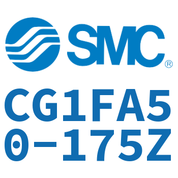 Rod side flange type standard cylinder-CG1FA50-175Z