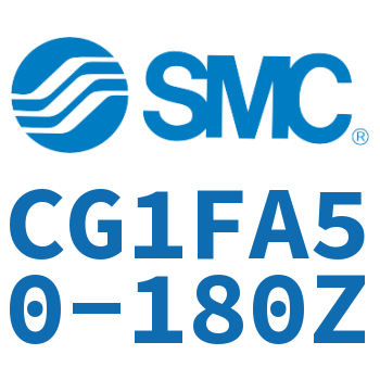 Rod side flange type standard cylinder-CG1FA50-180Z