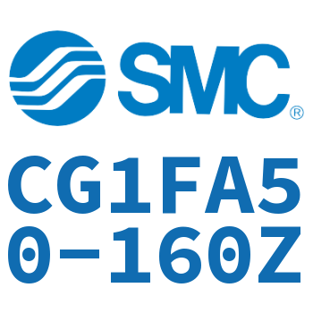 Rod side flange type standard cylinder-CG1FA50-160Z